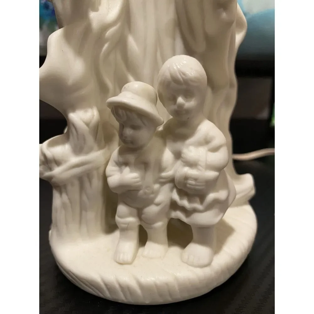 Vintage 1999Gift Collection By Lincolnshire Porcelain Guardian Angel Night Light